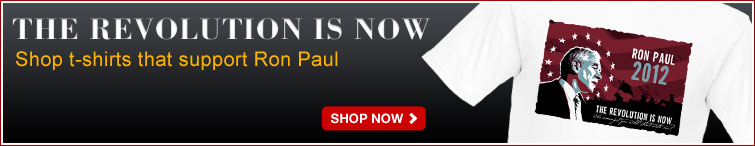 Shop t-shirts that support Ron Paul